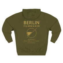Load image into Gallery viewer, Berlin Filmmaker Three-Panel Fleece Hoodie
