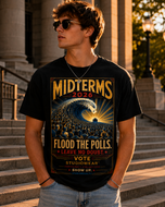 Flood The Polls Unisex Softstyle T-Shirt | Social Consciousness
