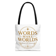 Words Make Worlds Tote Bag (AOP)