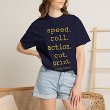 Load image into Gallery viewer, Speed Roll Action Unisex Garment-Dyed T-shirt
