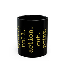 Load image into Gallery viewer, Speed Roll Action Black Mug (11oz, 15oz)
