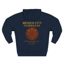 Load image into Gallery viewer, Mexico City Filmmaker Three-Panel Fleece Hoodie
