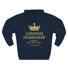 Load image into Gallery viewer, London Filmmaker Three-Panel Fleece Hoodie
