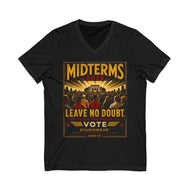 Midterms Leave No Doubt Unisex Jersey Short Sleeve V-Neck Tee | Social Consciousness
