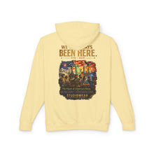 Load image into Gallery viewer, We've Always Been Here Unisex Lightweight Hooded Sweatshirt
