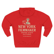 Load image into Gallery viewer, New York Filmmaker Three-Panel Fleece Hoodie
