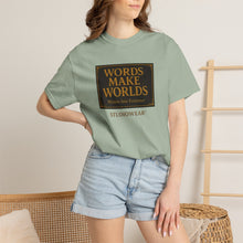 Load image into Gallery viewer, Words Make Words Unisex Garment-Dyed T-shirt
