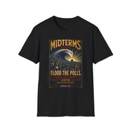 Flood The Polls Unisex Softstyle T-Shirt | Social Consciousness