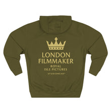 Load image into Gallery viewer, London Filmmaker Three-Panel Fleece Hoodie
