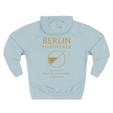 Load image into Gallery viewer, Berlin Filmmaker Three-Panel Fleece Hoodie
