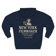 New York Filmmaker Three-Panel Fleece Hoodie
