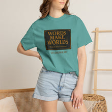 Load image into Gallery viewer, Words Make Words Unisex Garment-Dyed T-shirt
