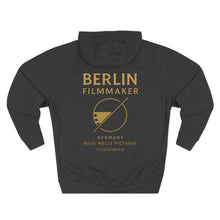 Load image into Gallery viewer, Berlin Filmmaker Three-Panel Fleece Hoodie

