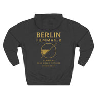 Berlin Filmmaker Three-Panel Fleece Hoodie