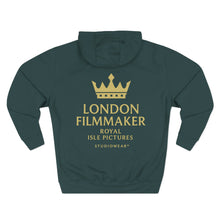 Load image into Gallery viewer, London Filmmaker Three-Panel Fleece Hoodie
