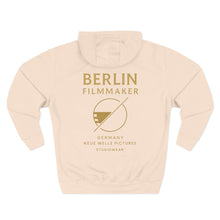Load image into Gallery viewer, Berlin Filmmaker Three-Panel Fleece Hoodie
