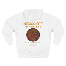 Load image into Gallery viewer, Mexico City Filmmaker Three-Panel Fleece Hoodie
