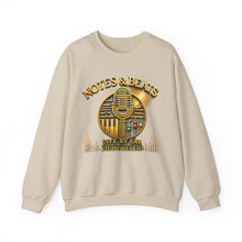 Load image into Gallery viewer, Notes &amp; Beats Unisex Heavy Blend™ Crewneck Sweatshirt | Performer
