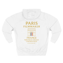 Load image into Gallery viewer, Paris Filmmaker Three-Panel Fleece Hoodie
