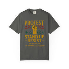 Load image into Gallery viewer, Stand Up and Resist Unisex Garment-Dyed T-shirt

