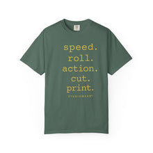 Load image into Gallery viewer, Speed Roll Action Unisex Garment-Dyed T-shirt
