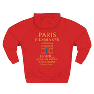Paris Filmmaker Three-Panel Fleece Hoodie