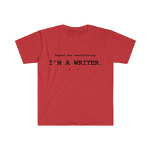 Load image into Gallery viewer, Pardon the Overthinking Writer Signature Tee
