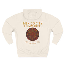 Load image into Gallery viewer, Mexico City Filmmaker Three-Panel Fleece Hoodie
