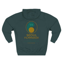 Load image into Gallery viewer, Seoul Filmmaker Three-Panel Fleece Hoodie
