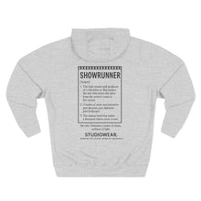 Load image into Gallery viewer, Showrunner Three-Panel Fleece Hoodie
