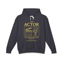 Load image into Gallery viewer, Actor Creator Collection Unisex Lightweight Hooded Sweatshirt
