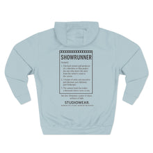 Load image into Gallery viewer, Showrunner Three-Panel Fleece Hoodie
