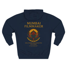 Load image into Gallery viewer, Mumbai Filmmaker Three-Panel Fleece Hoodie
