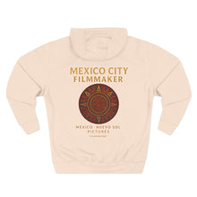Load image into Gallery viewer, Mexico City Filmmaker Three-Panel Fleece Hoodie
